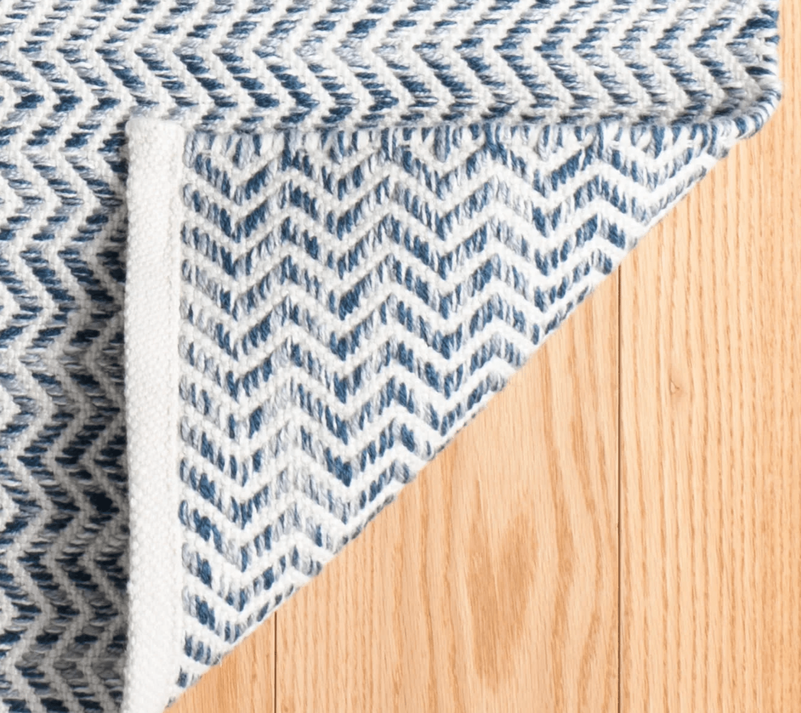 Coastal Handwoven Indoor/Outdoor Rug - Blue - Our Boat House