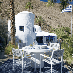 Coco Blue Indoor/Outdoor Rug - Our Boat House