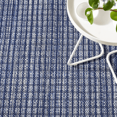 Coco Handwoven Indoor/Outdoor Rug - Blue - Our Boat House