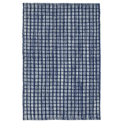 Coco Handwoven Indoor/Outdoor Rug - Blue - Our Boat House