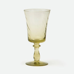 Colette Wine Glass - Sage Green - Our Boat House