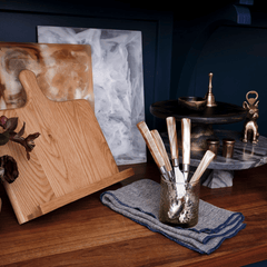 Colson Champagne/Polished Silver Flatware Set - Our Boat House