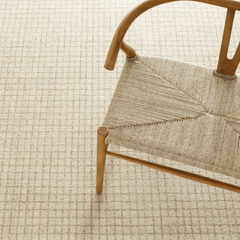 Conall Hand Micro Hooked Wool Rug - Natural - Our Boat House