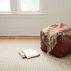 Conall Hand Micro Hooked Wool Rug - Natural - coastal inspired home furnishing lifestyle