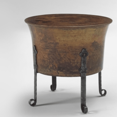 Copper Cauldron Side Table - Three Sizes - Our Boat House
