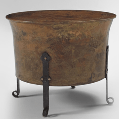 Copper Cauldron Side Table - Three Sizes - Our Boat House