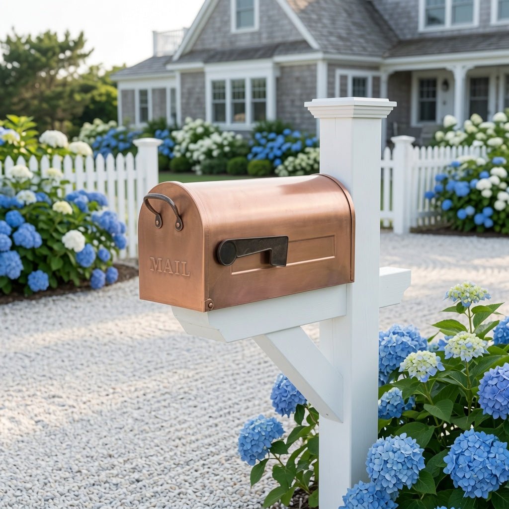 Copper Mailbox - Our Boat House