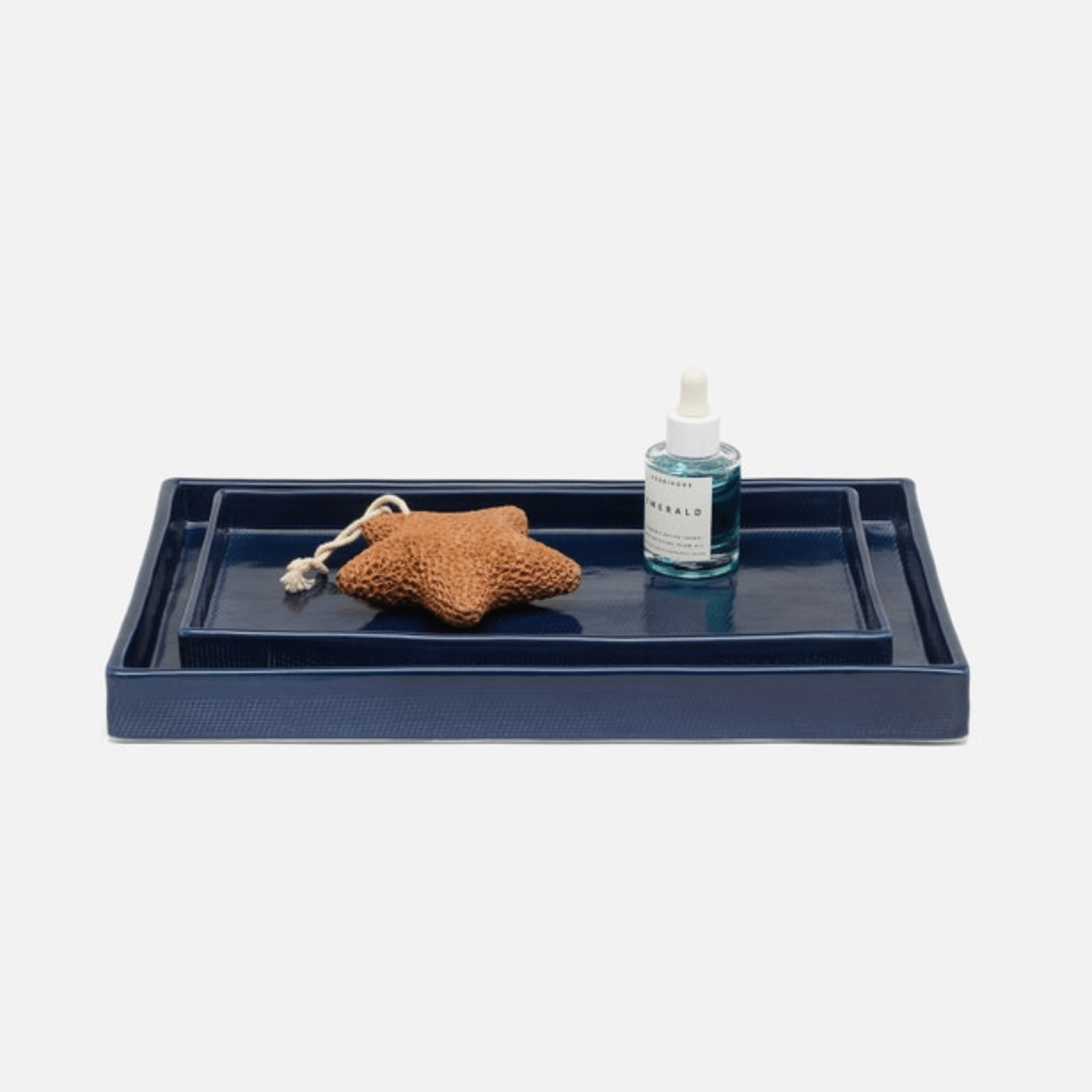 Cordoba Bath Accessories - Navy - Our Boat House