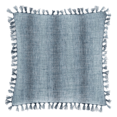Coronado Indigo Indoor/Outdoor Decorative Pillow Cover - Our Boat House