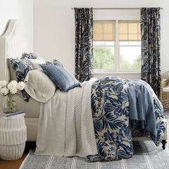 Coronado Indigo Indoor/Outdoor Decorative Pillow Cover - Our Boat House