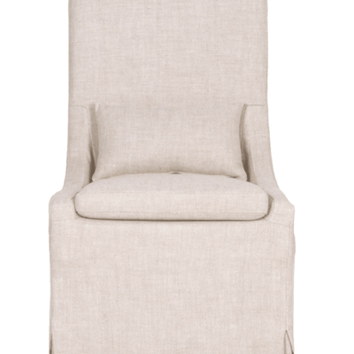 Coronado Slipcovered Dining Chair - Wheat - Our Boat House