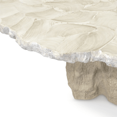 Cota Fossilized Clam Dining Table - Our Boat House