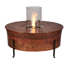 Cuprum Copper Fire Table