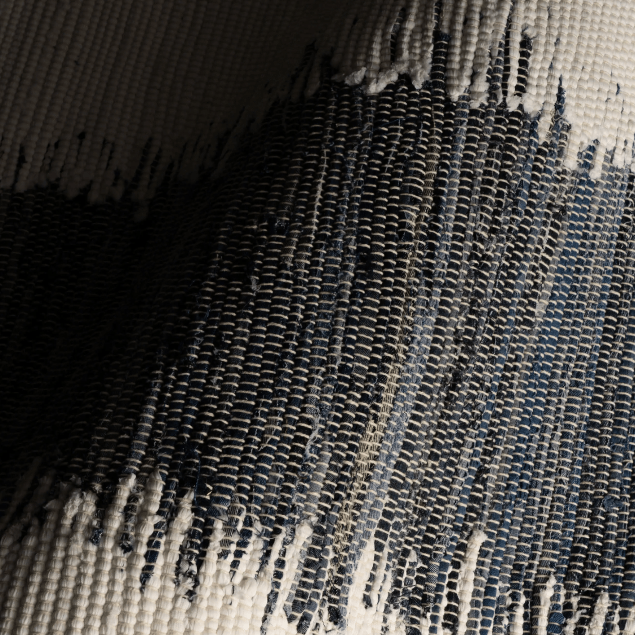 Dahara Denim Bohemian Abstract Rug - Our Boat House