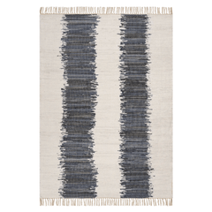 Dahara Denim Bohemian Abstract Rug - Our Boat House