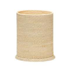 Dalton Bath Accessories - Cream Rattan - Our Boat House