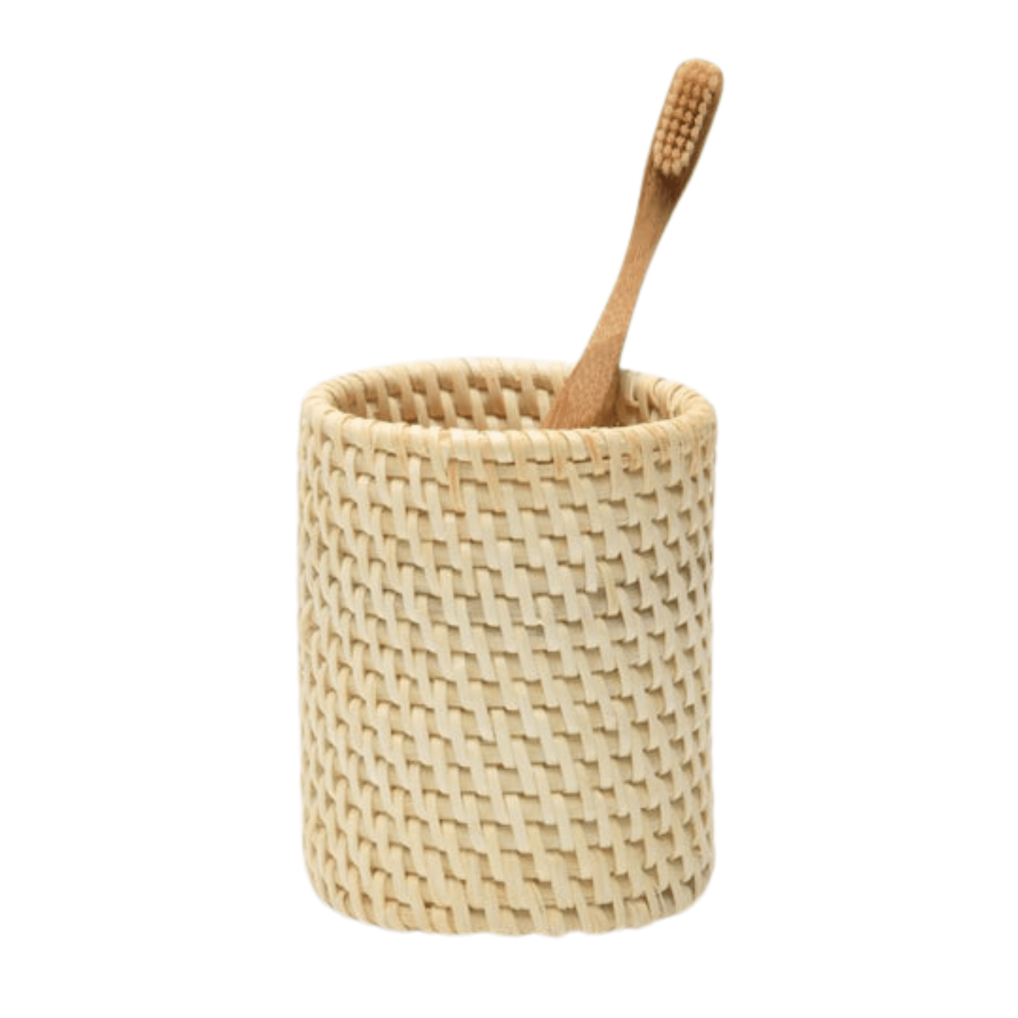 Dalton Bath Accessories - Cream Rattan - Our Boat House