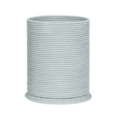 Dalton Bath Accessories - Light Gray Rattan - Our Boat House