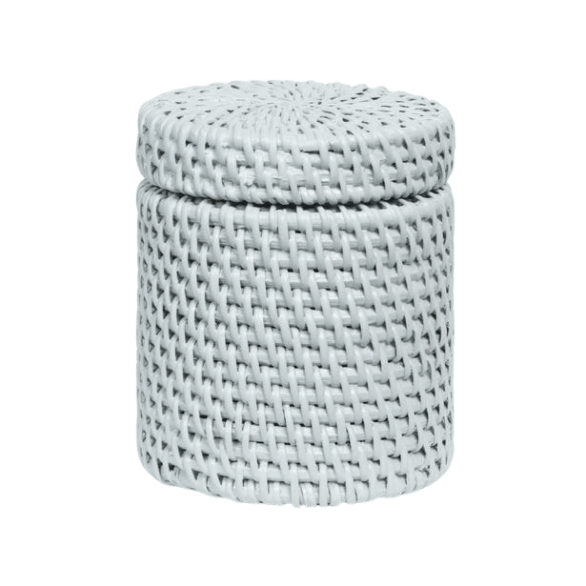 Dalton Bath Accessories - Light Gray Rattan - Our Boat House