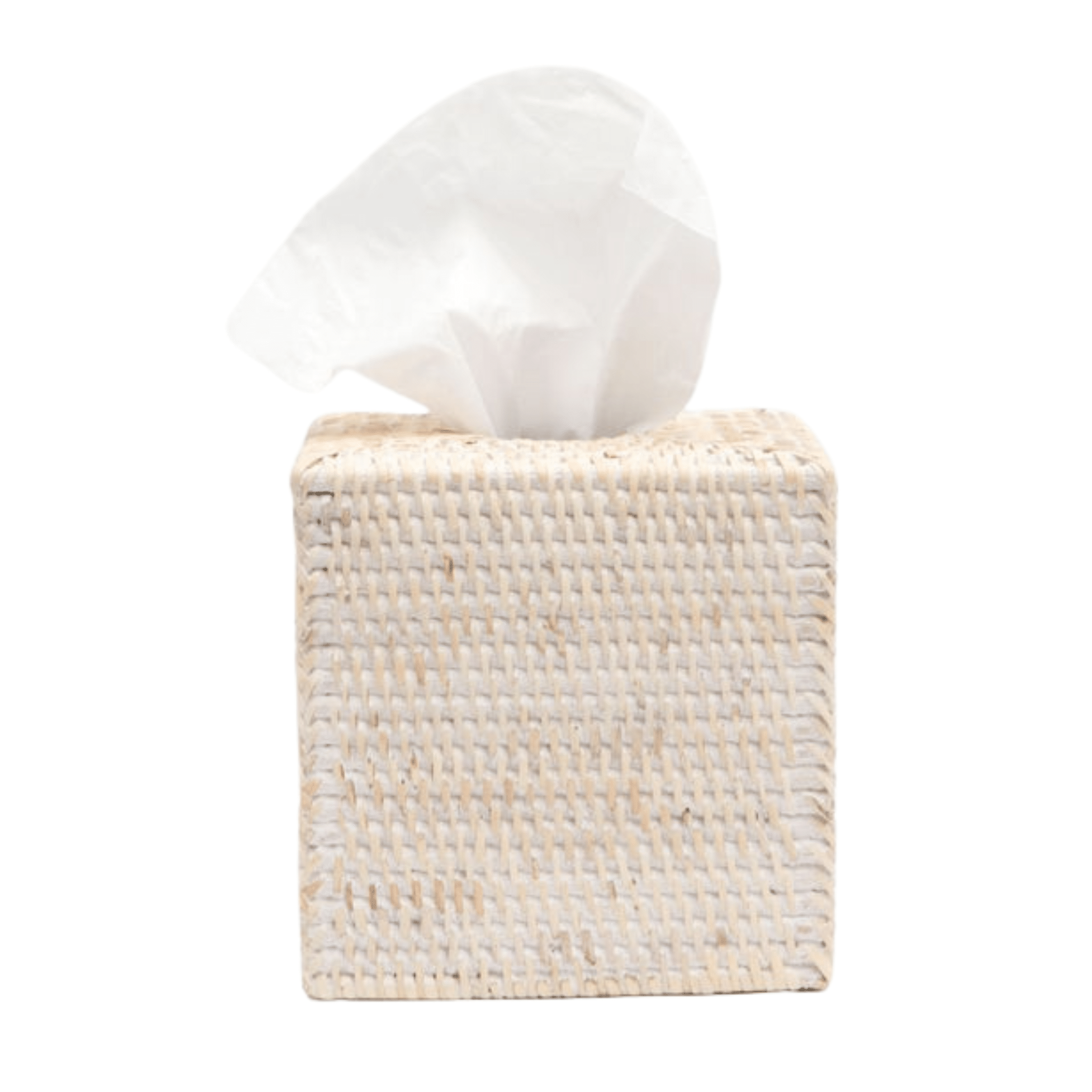 Dalton Bath Accessories - Whitewash Rattan - Our Boat House