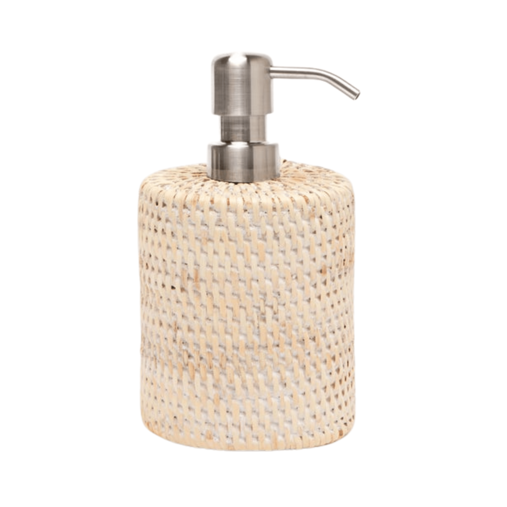Dalton Bath Accessories - Whitewash Rattan - Our Boat House