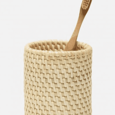 Dalton Bath Collection - Cream Rattan - Our Boat House