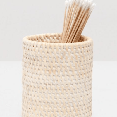 Dalton Bath Collection - Whitewash Rattan - Our Boat House