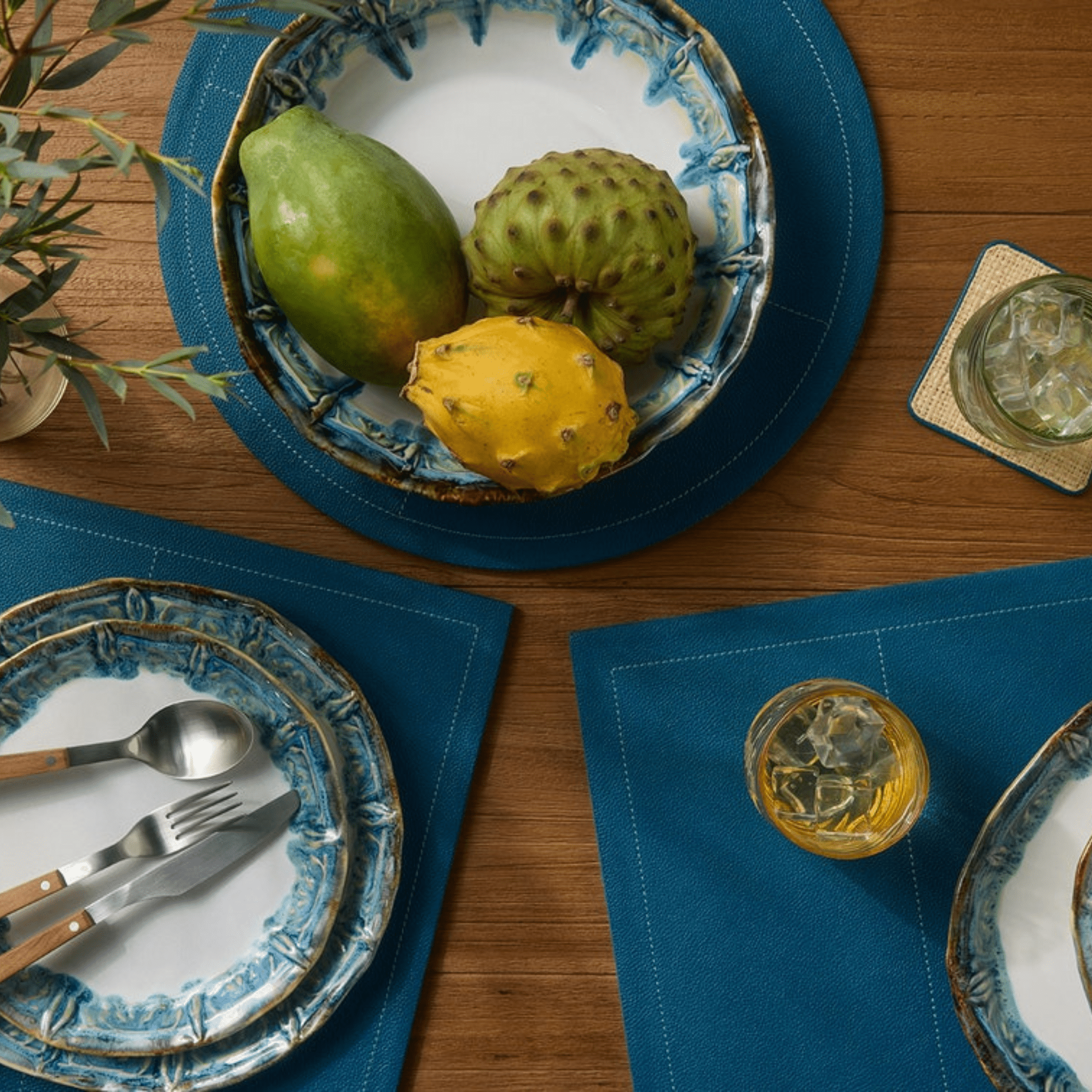 Delara Light Azure Dinnerware Collection - Our Boat House