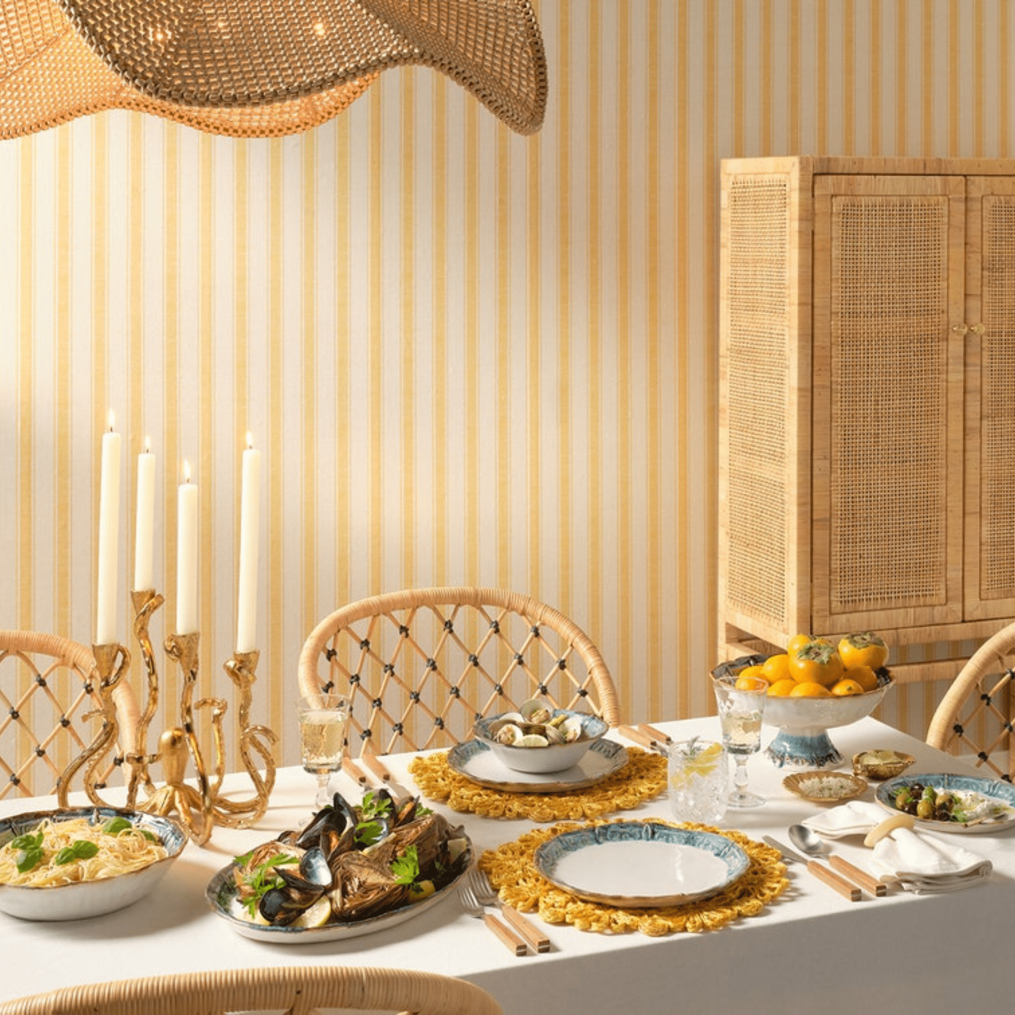 Delara Light Azure Dinnerware Collection - Our Boat House