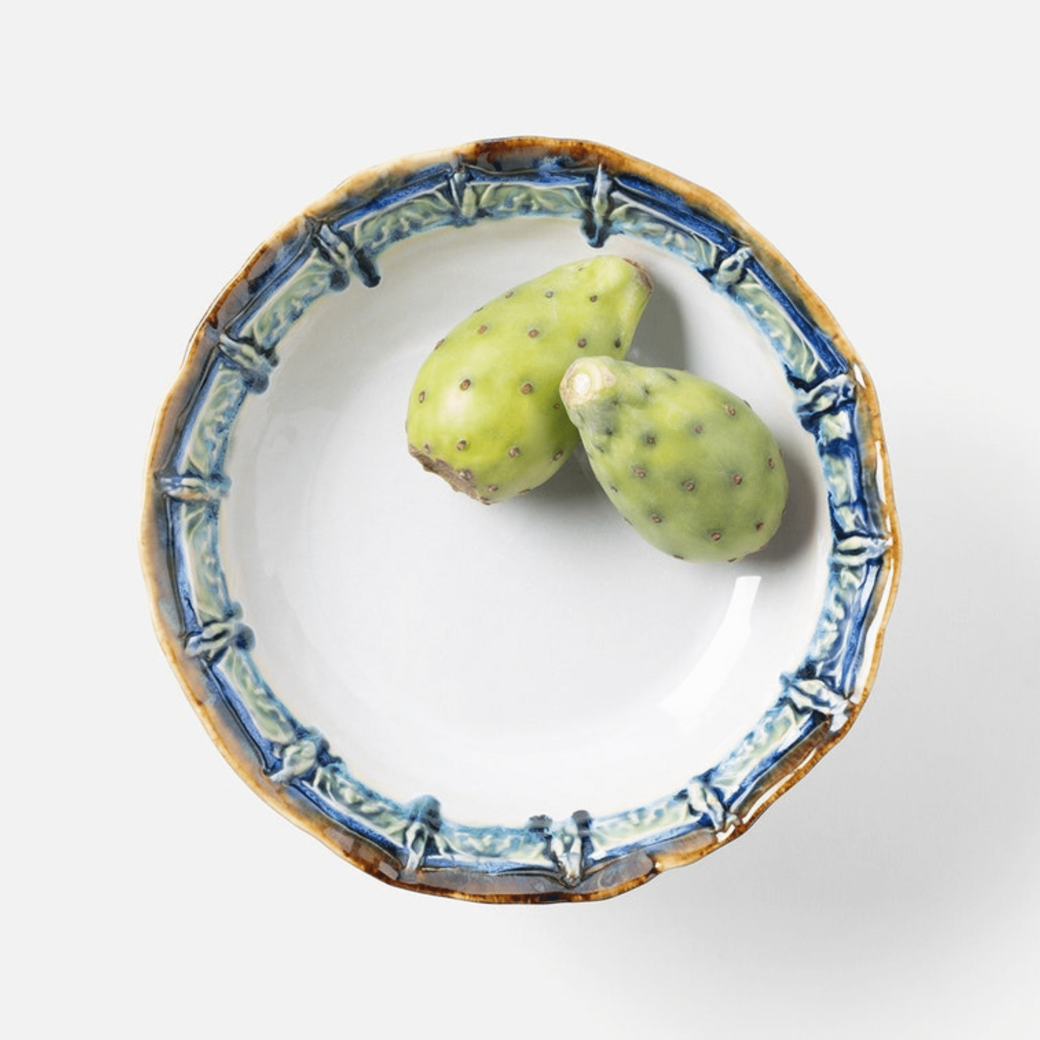 Delara Light Azure Fruit Bowl - Our Boat House