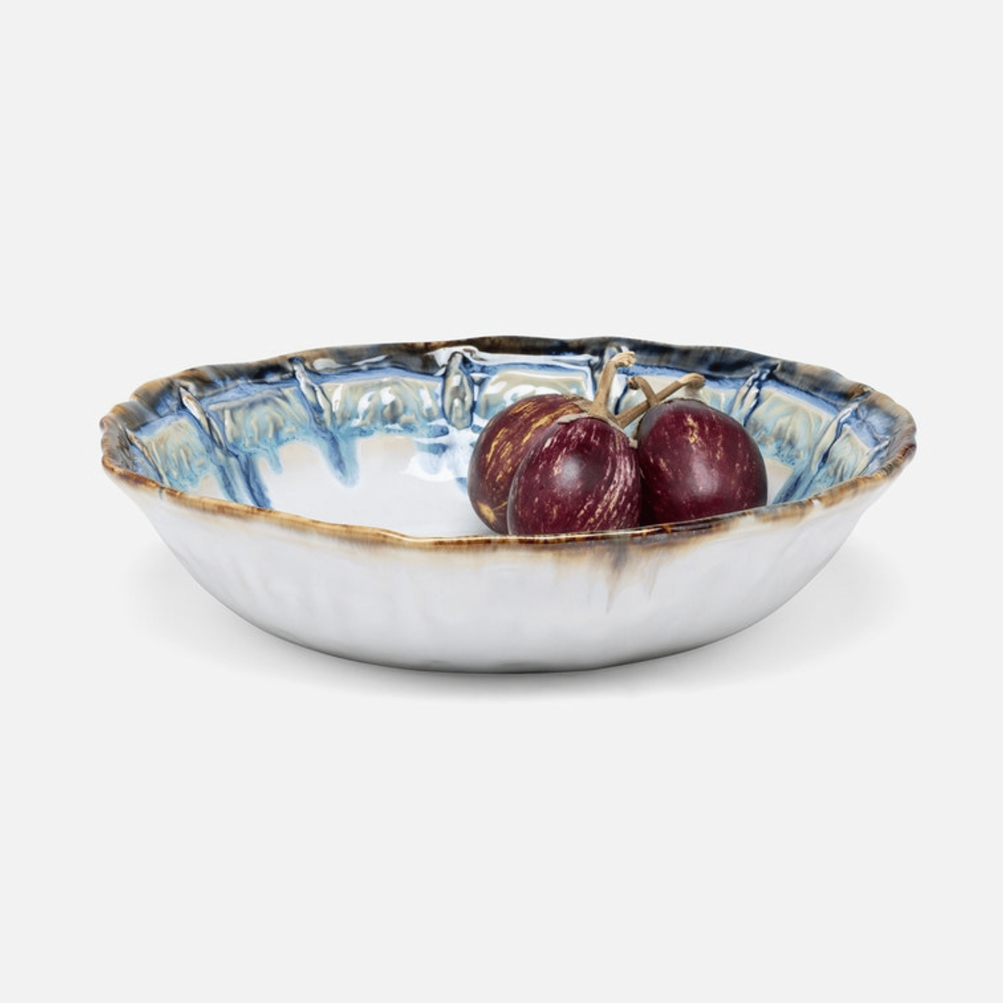 Delara Light Azure Serving Bowl Set - Our Boat House