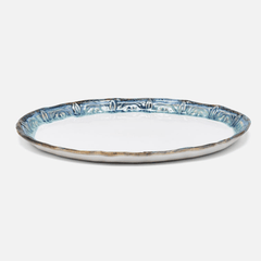 Delara Light Azure Serving Platter Set - Our Boat House