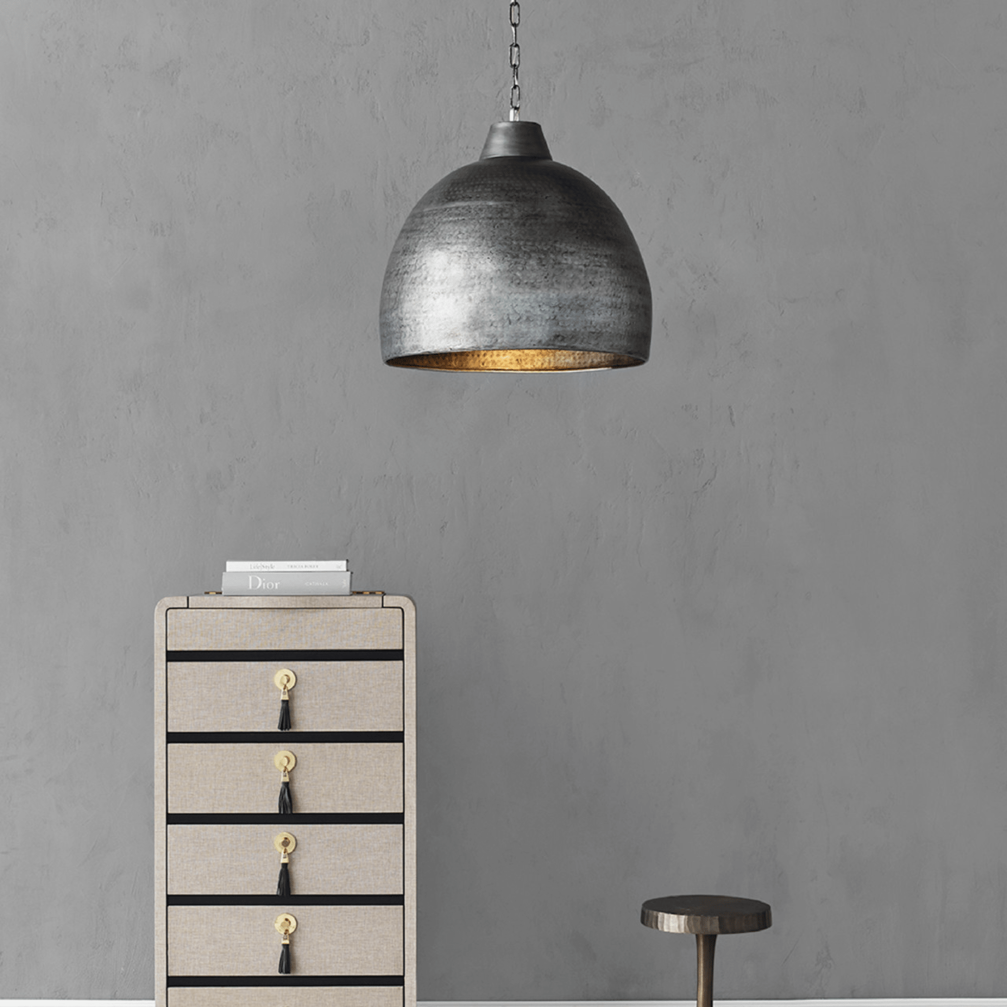 Delgado Steel Pendant - Two Sizes - Our Boat House