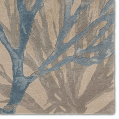 Delray Beach Coral Rug - Silver Blue - Our Boat House