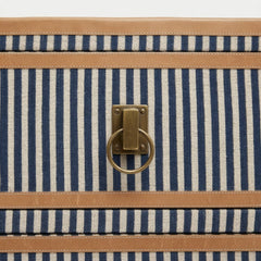 Denby Striped Canvas Dresser - Large - Our Boat House