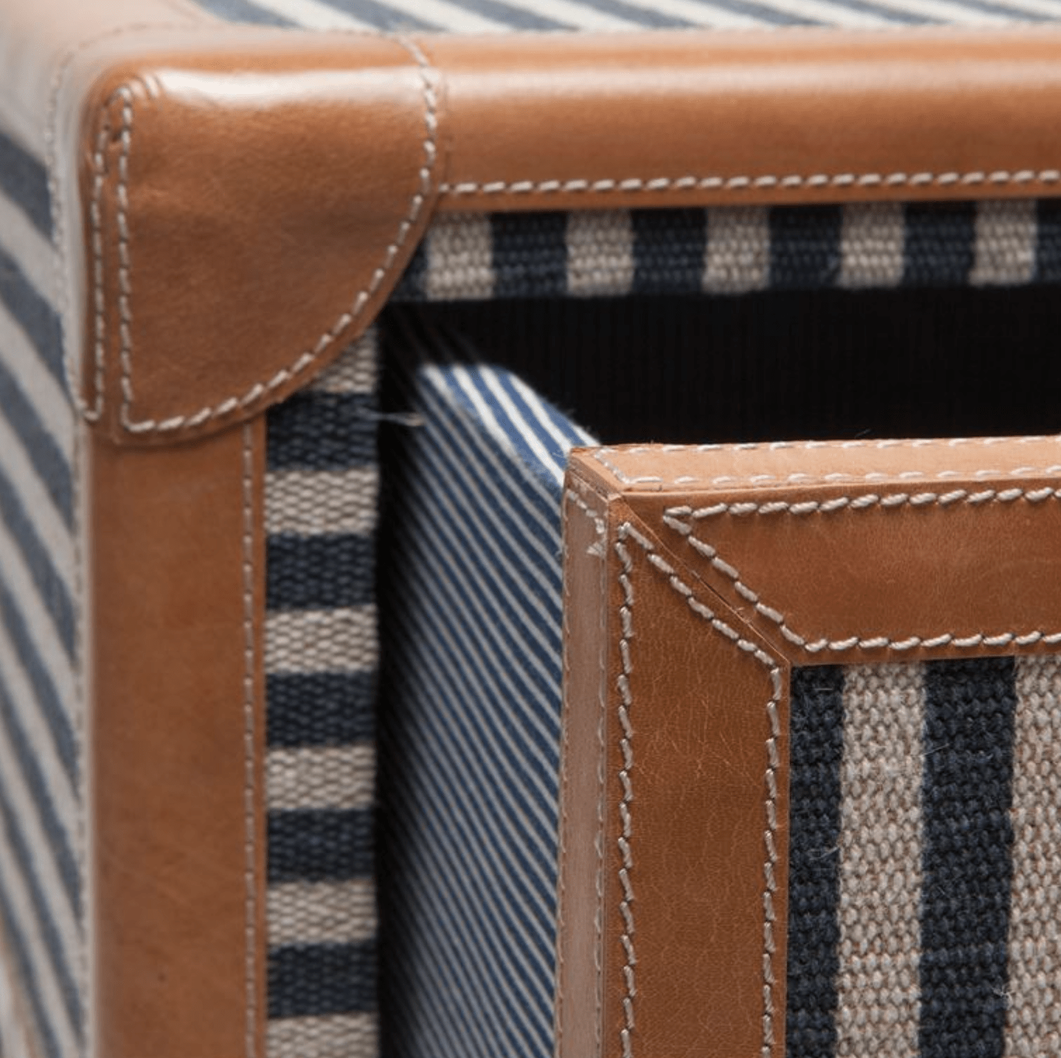 Denby Striped Canvas Dresser - Large Denby Striped Canvas Dresser - Large
