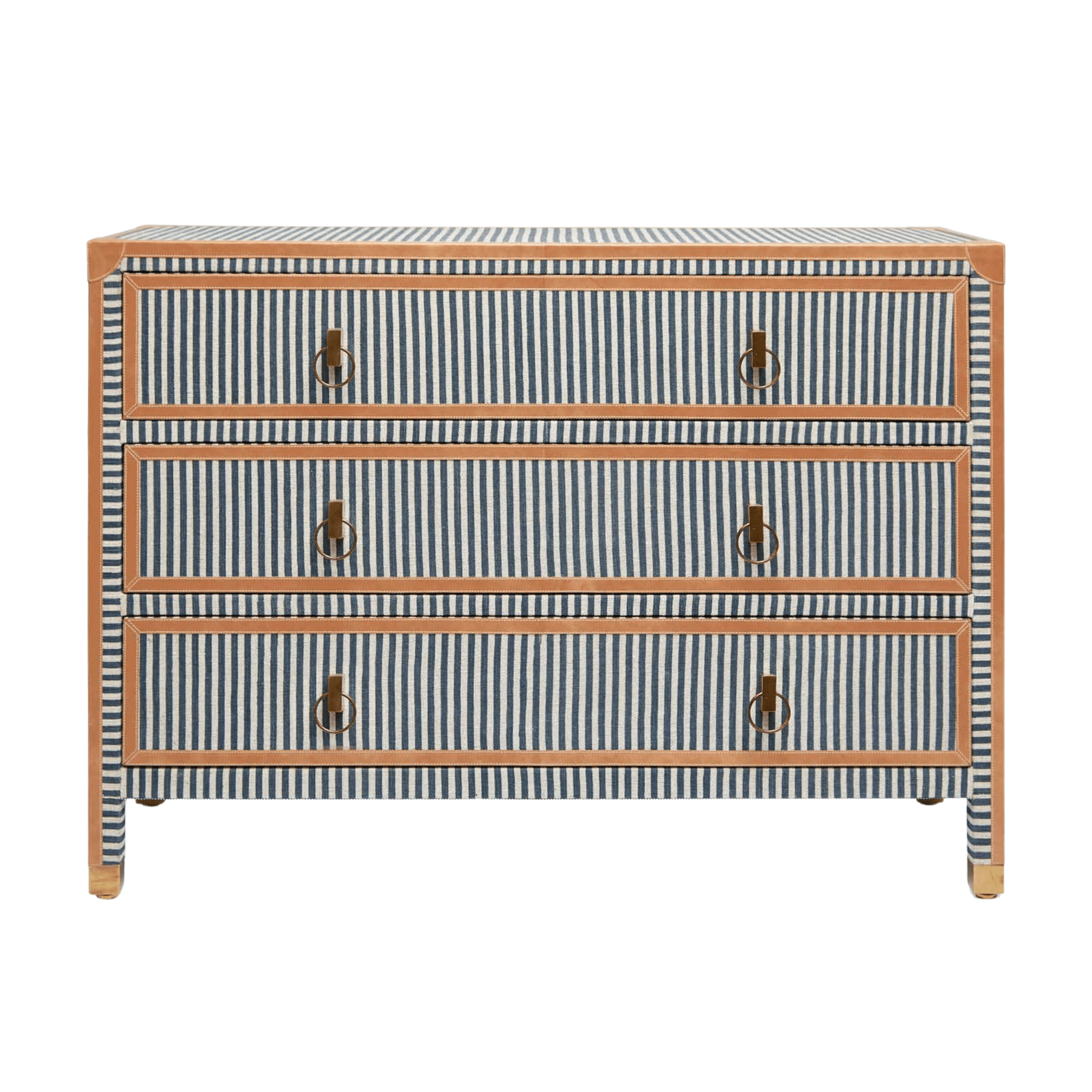 Denby Striped Canvas Dresser - Small - Our Boat House