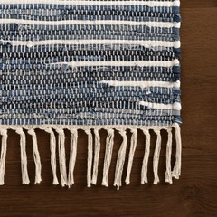 Dira Denim Bohemian Diamond Rug - Our Boat House