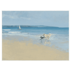 Dogs of Summer - Framed Giclee - Our Boat House