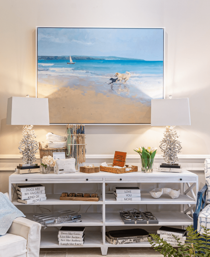 Dogs of Summer - Framed Giclee - Our Boat House