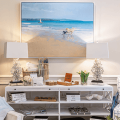 Dogs of Summer - Framed Giclee - Our Boat House