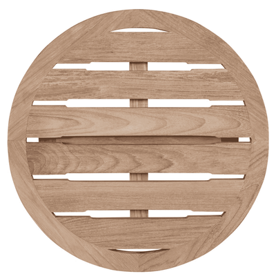 Eastern Shores Round Teak Side Table - Our Boat House