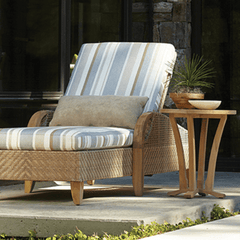Eastern Shores Round Teak Side Table - Our Boat House