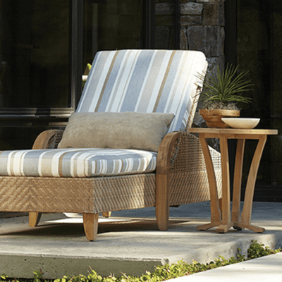 Eastern Shores Round Teak Side Table - Our Boat House
