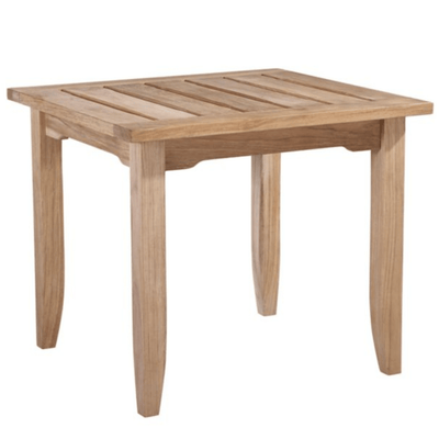 Eastern Shores Square Teak Side Table - Our Boat House