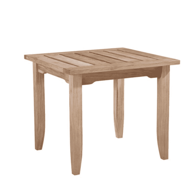 Eastern Shores Square Teak Side Table - Our Boat House