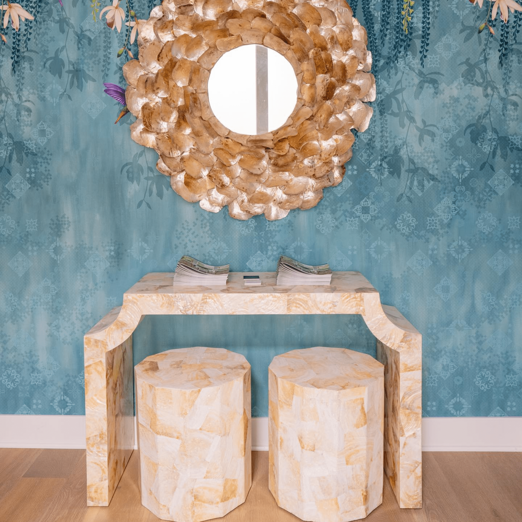 Eden Beach Stool - Two Colors - coastal inspired home furnishing lifestyle