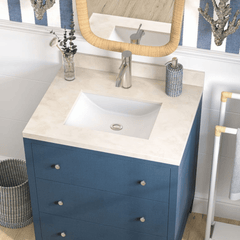 Elena Natural Rattan Mirror - Two Sizes - Our Boat House