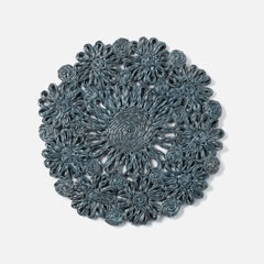 Eliana Dark Teal Placemat Set - Our Boat House