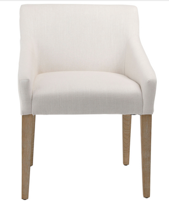 Emma Performance Upholstered Dining Arm Chair